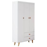 Quarto De Bebê Duda Com Berço Americano Ludmila Branco Acetinado Bétula E Colchão Ortobom - Carolina - 8