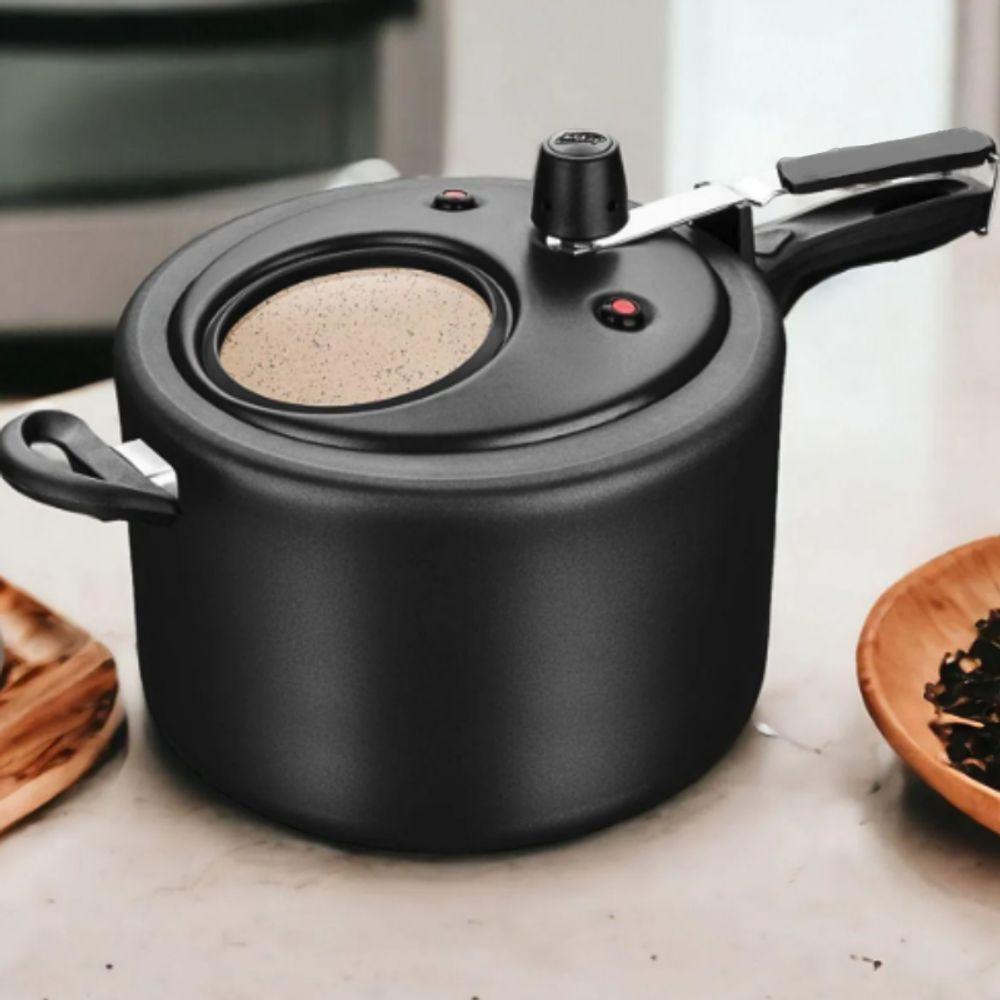 Panela De Pressão 4,5l Antiaderente Com Visor De Vidro 8497 - 3