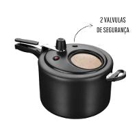 Panela De Pressão 4,5l Antiaderente Com Visor De Vidro 8497 - 2