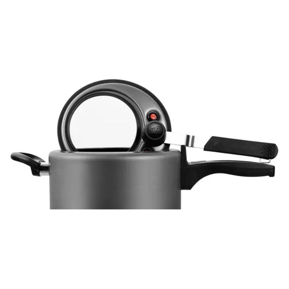 Panela De Pressão Grafite 4,5l C/ Visor De Vidro 6030 - 3