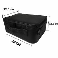 Maleta De Maquiagem Profissional Com Espelho Iluminado Led – Portátil, Usb Recarregável E Organizador Interno - 7