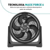 Ventilador Circulador Prime Air 3 Velocidades 160W ACA40A 110V - 6
