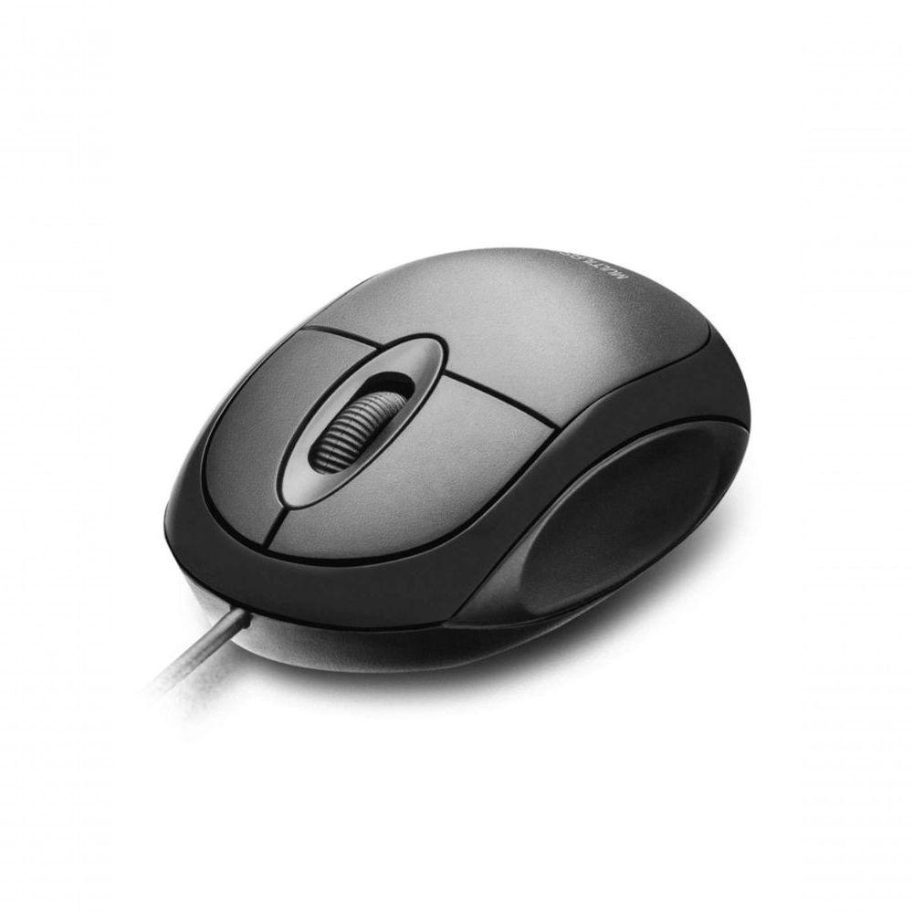 Mouse óptico Classic Usb Mf100 1200dpi Cabo 1m Preto - Mo300 - 1