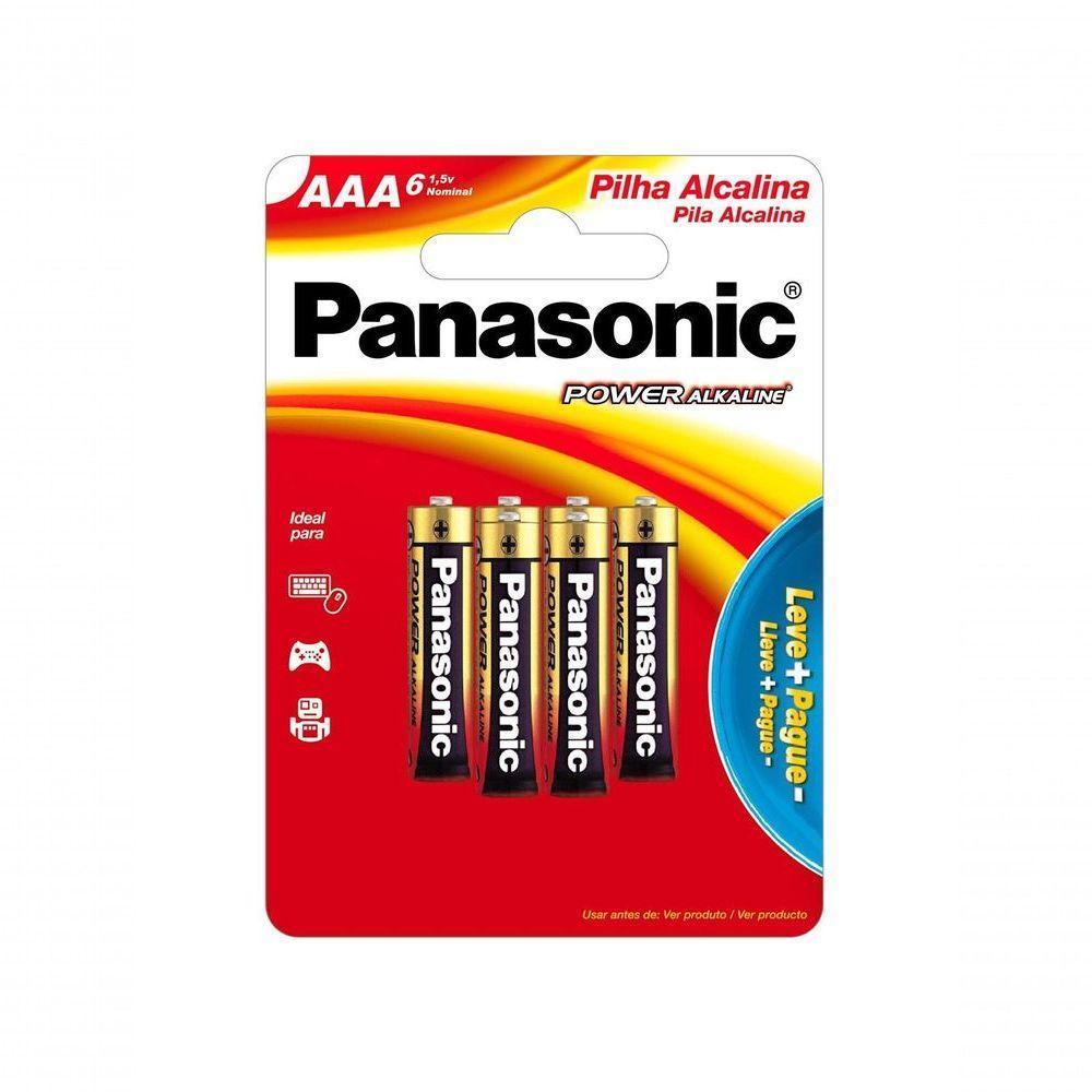 Pilha Alcalina Aaa Com 6 Lr03xab-6b192 - 1