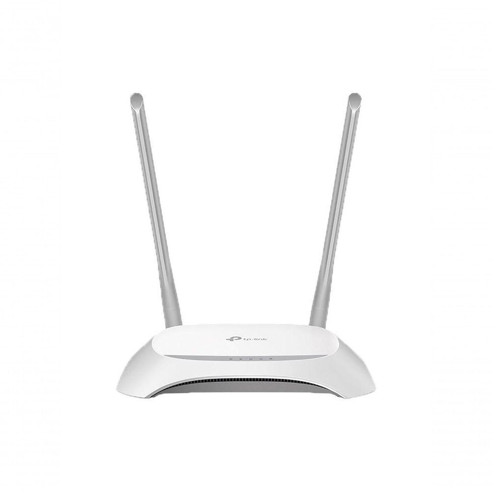 Roteador Wireless Tp-link Tl-wr840n W Isp 300mbps 2 Antenas - 1