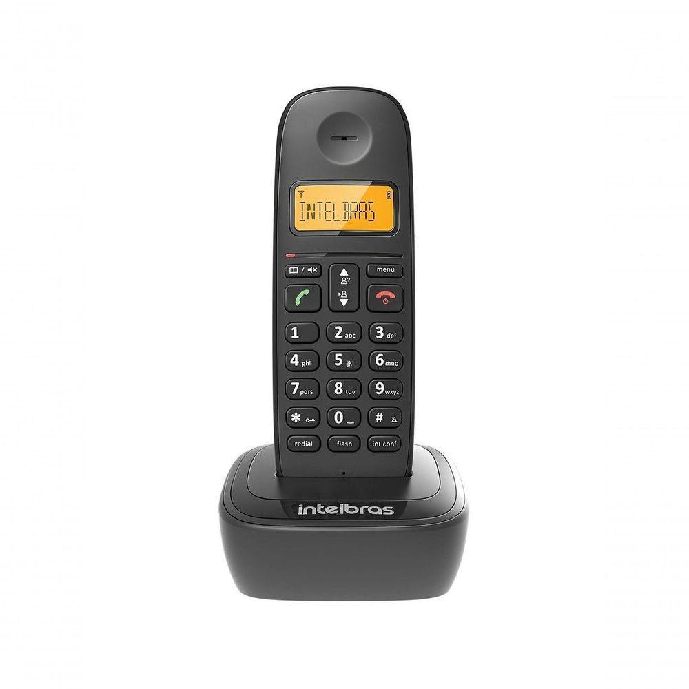 Telefone Sem Fio C- Identificador De Chamadas Ts2510 Id Preto 4122510 - 1