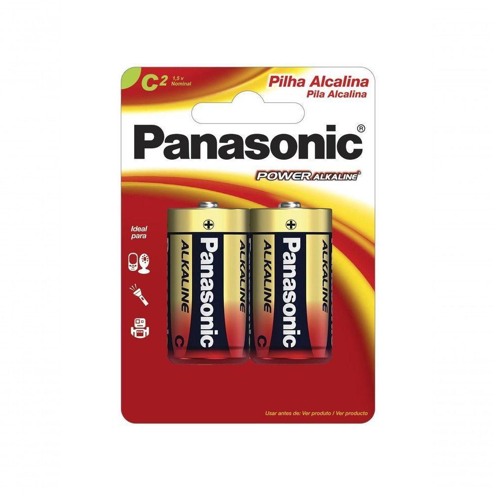 Pilha Alcalina Media C Com 2 Lr14xab-2b - 1