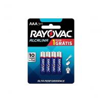 Pilha Alcalina Rayovac Lr03 Aaa Palito 1,5v C-04 Leve 4... - 1