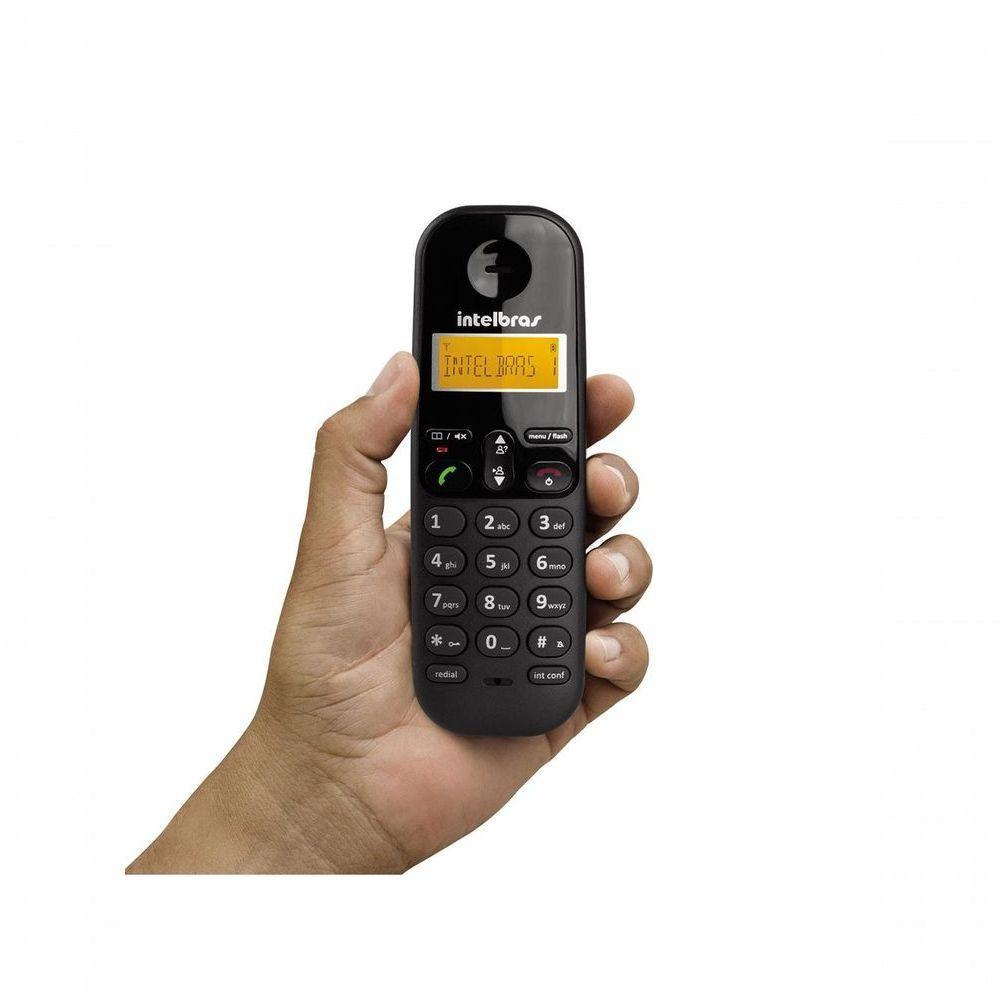 Telefone Sem Fio Intelbras Ts 3110 Preto - 4