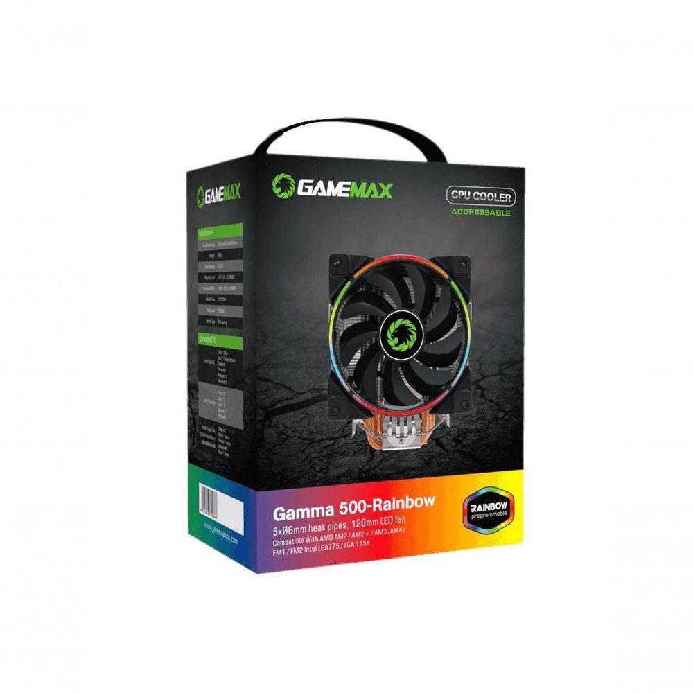 Cooler Para Cpu Argb Gamemax Gamma 500 Rmt1687h - 2