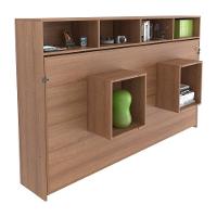 Cama Articulada Solteiro Para Colchão 88 X 188Cm Multimóveis Vcr35066 Amêndoa Amêndoa - 5