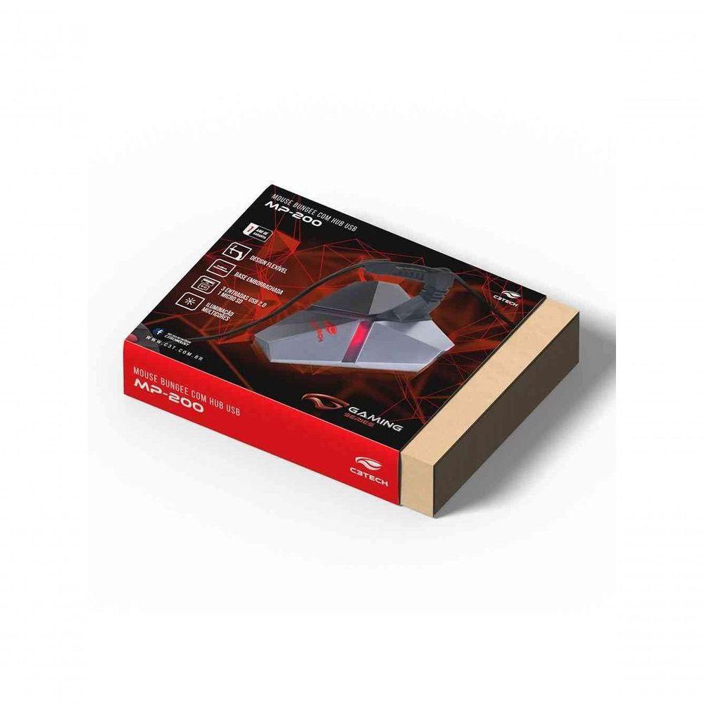 Mouse Bungee C3tech C- Led Usb 2.0 Hub Leit Microsd Mb-200si - 1