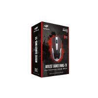 Mouse Otico Gamer C3tech Mg-11bsi Preto E Prata - 1