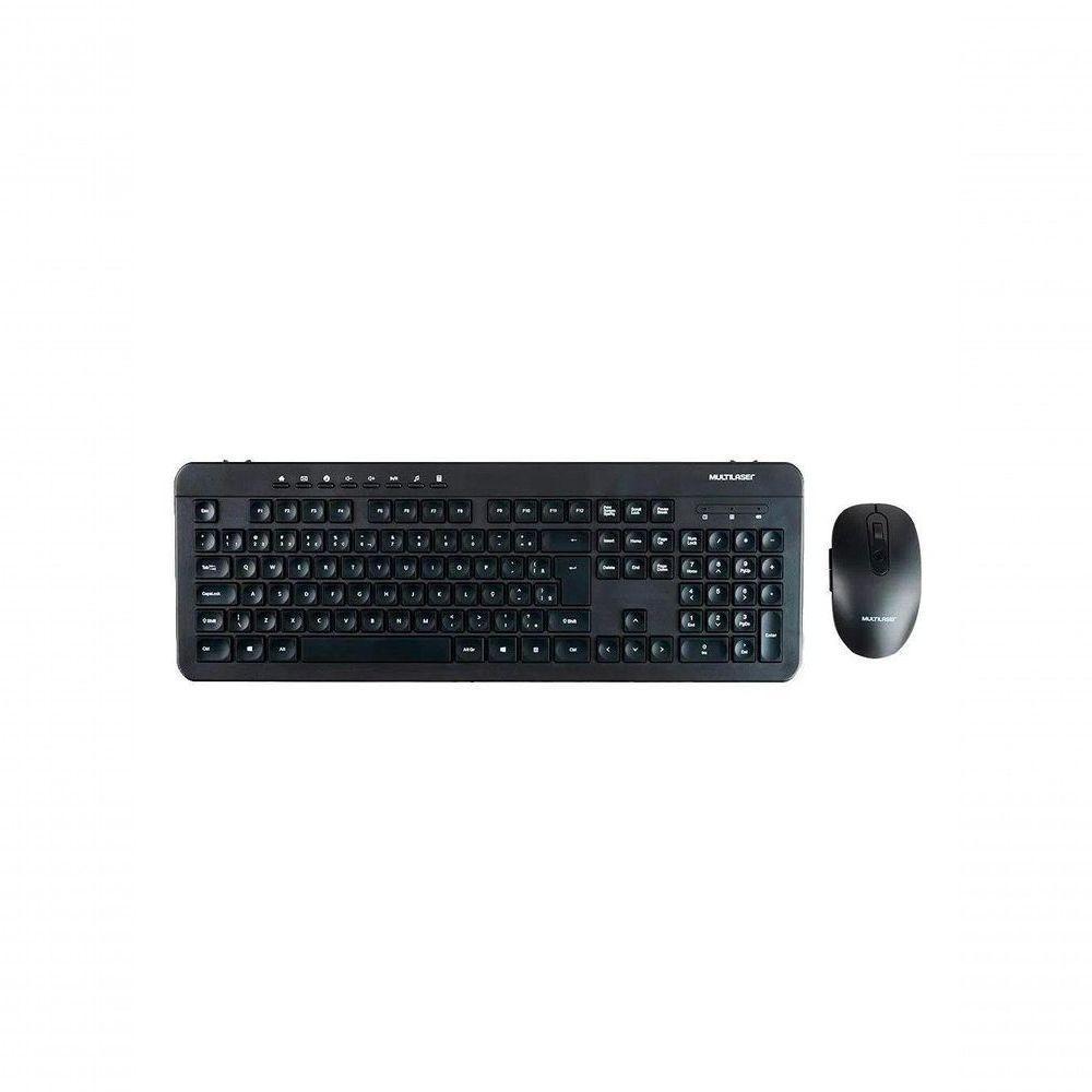 Combo Teclado + Mouse Multilaser S- Fio Recarregavel - Tc250 - 2
