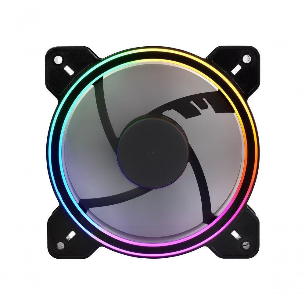 Cooler Gamer Evus F-12fix Fan 12cm Com Led - 2