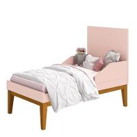 Quarto De Bebê 3 Portas New Classic Rosa Com Pés Madeira E Colchão Gazin ? Reller - 3