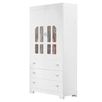 Quarto De Bebê New Katatau Branco Acetinado Com Colchão Ortobom ? Reller