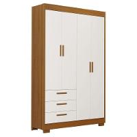 Quarto De Bebê Zaki E Berço Americano Danny Branco Acetinado Savana Com Colchão Gazin - Reller - 6