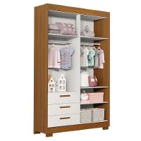 Quarto De Bebê Zaki E Berço Americano Danny Branco Acetinado Savana Com Colchão Gazin - Reller - 7