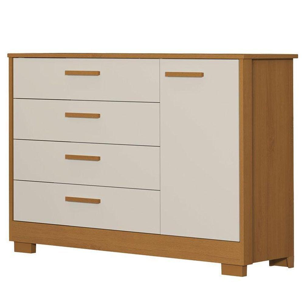 Quarto De Bebê Zaki E Berço Americano Evolution 4 Em 1 Areia Acetinado Savana Com Colchão Gazin - Reller - 6