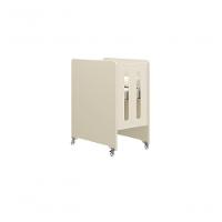 Berço Americano Evolution 4 Em 1 Areia Acetinado Com Colchão Mini E Colchão Americano Ortobom - Reller - 2