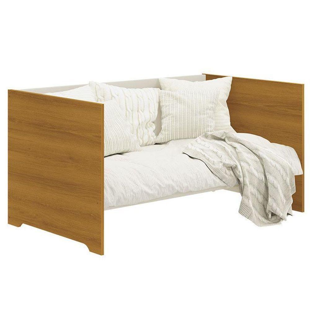 Berço Americano Evolution 4 Em 1 Areia Acetinado Savana Com Colchão Gazin- Reller - 5