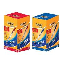 Kit Caixa De Caneta Esferográfica Cristal 1.0mm 100 Unidades Azul E Vermelho - Bic - 1