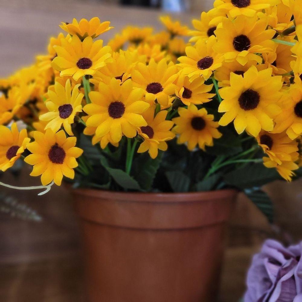 Buquê Mini Girassol 22 Flores Artificial Prime - Mc Flores - 2