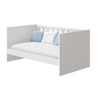 Berço Americano Katatau Flex Branco Brilho Com Colchão Ortobom - Reller - 4