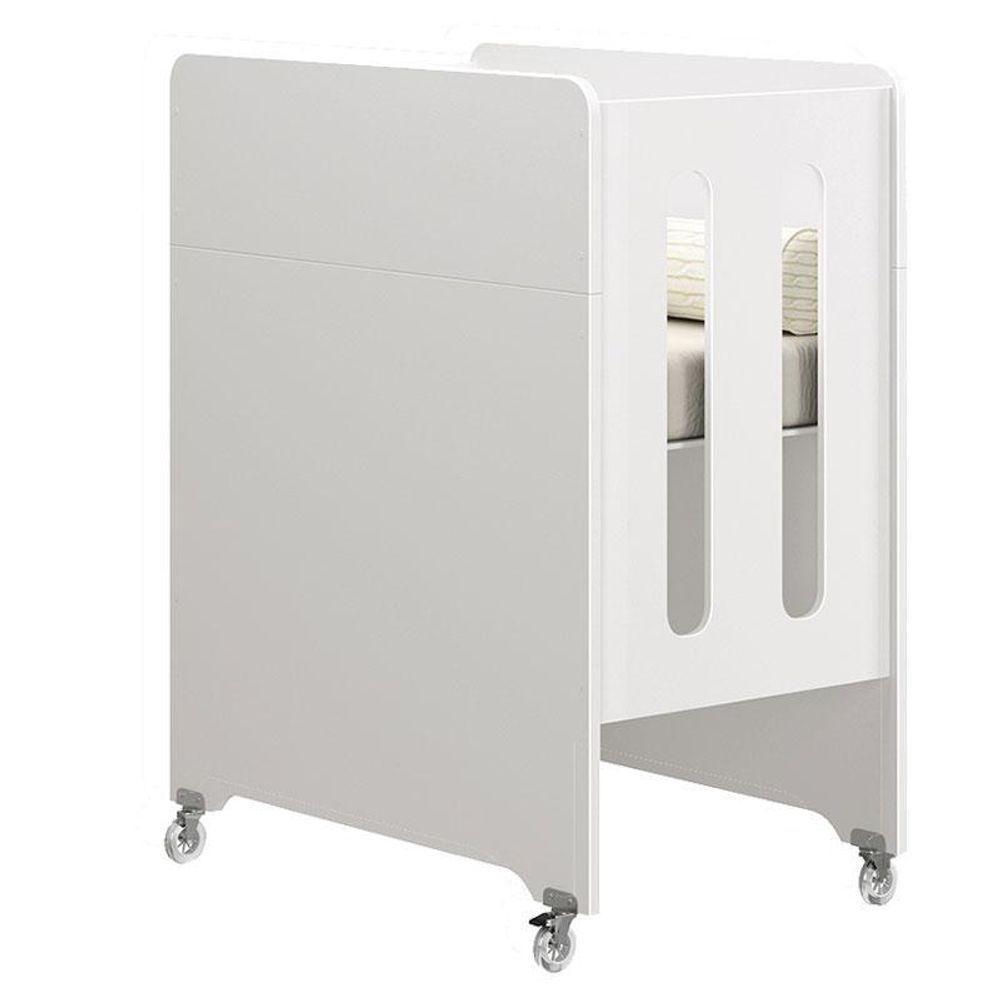 Berço Americano Evolution 4 Em 1 Branco Acetinado Com Colchão Ortobom - Reller - 4