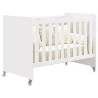 Berço Americano Evolution 4 Em 1 Branco Acetinado Com Colchão Ortobom - Reller - 3