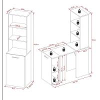 Mesa Dobrável Alta Me4171 Branco - Tecnomobili