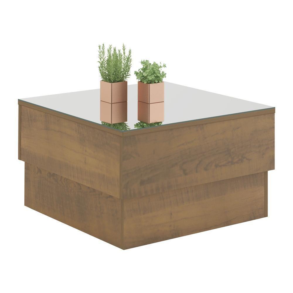 Mesa De Centro 60Cm Com Espelho Multimóveis Cr45151 Pinho Pinho - 5