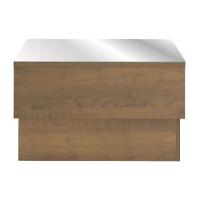 Mesa De Centro 60Cm Com Espelho Multimóveis Cr45151 Pinho Pinho - 2