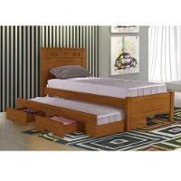 Cama Solteiro Com Auxiliar Star New Cinamomo ? Leifer Móveis - 3