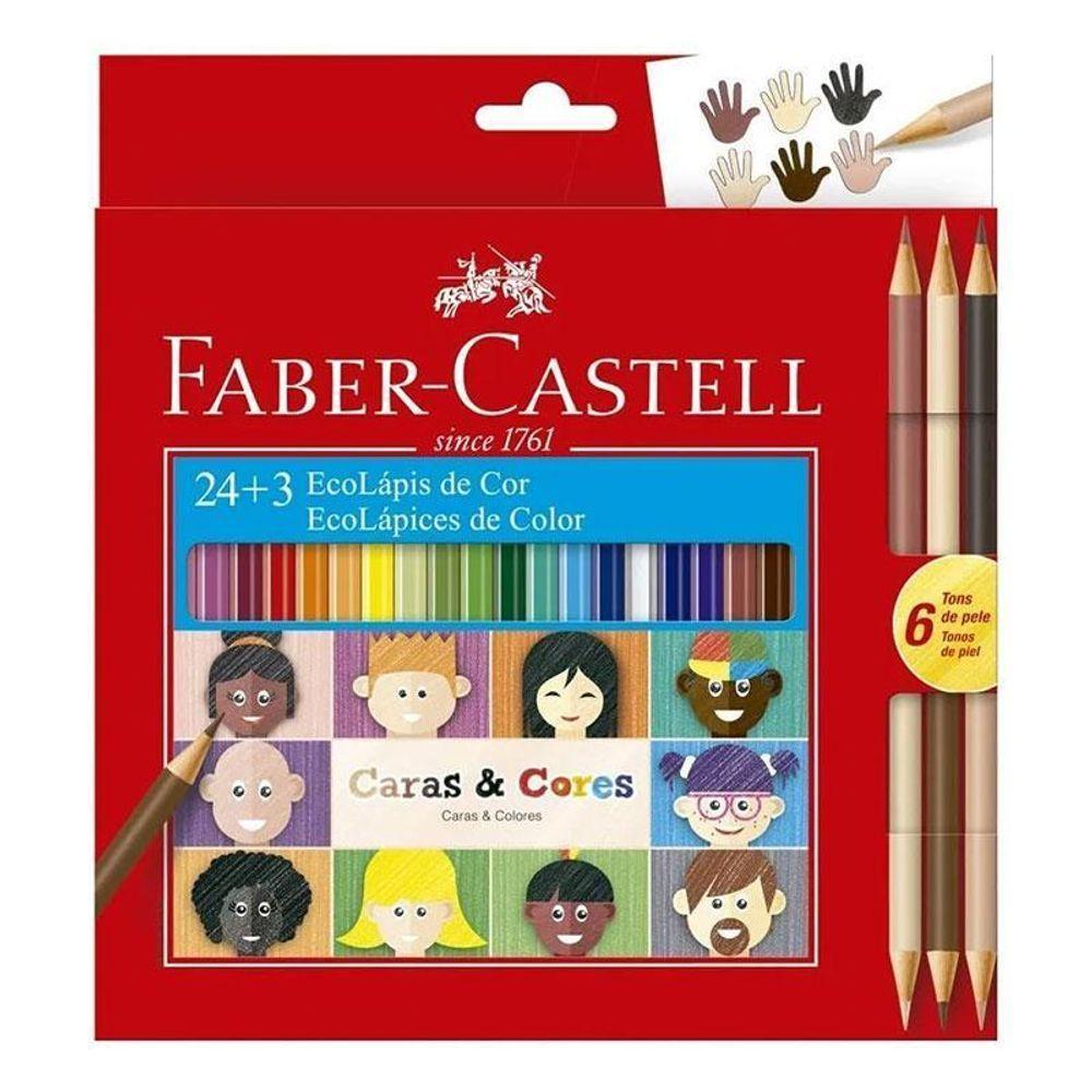 Lápis De Cor Ecolápis 120124cc 30 Cores - Faber Castell - 1