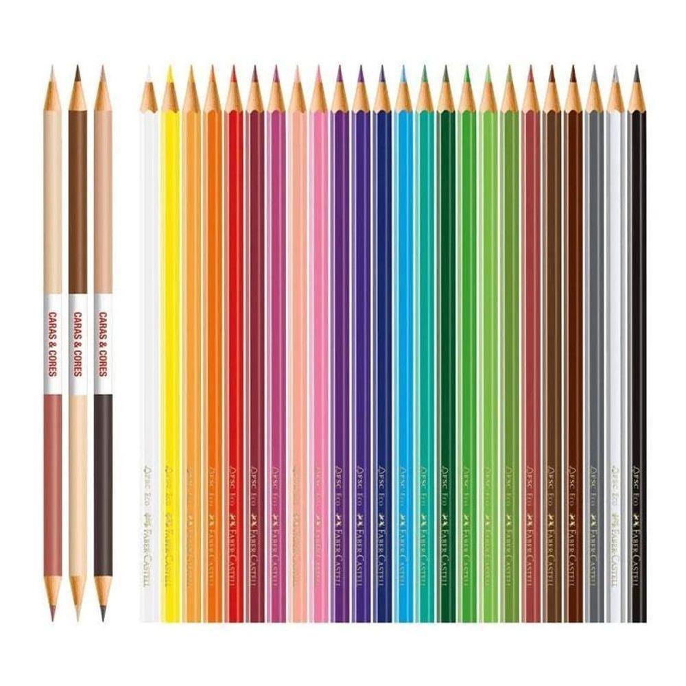 Lápis De Cor Ecolápis 120124cc 30 Cores - Faber Castell - 2