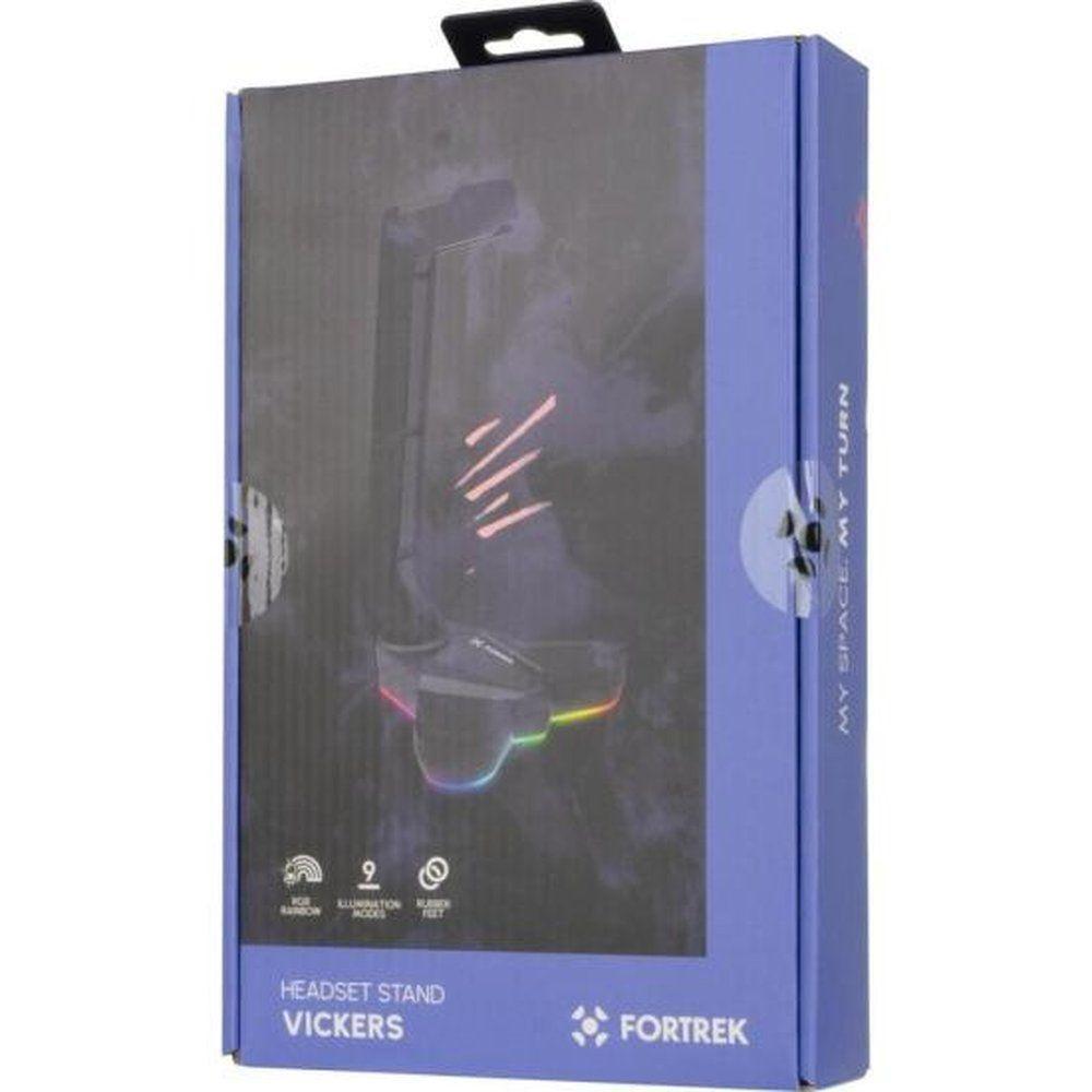 Suporte Para Headset Fortrek Vickers Rgb Preto - 6