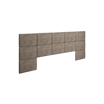 Painel Estofado 12 Módulos Rufato Animalle Chocolate