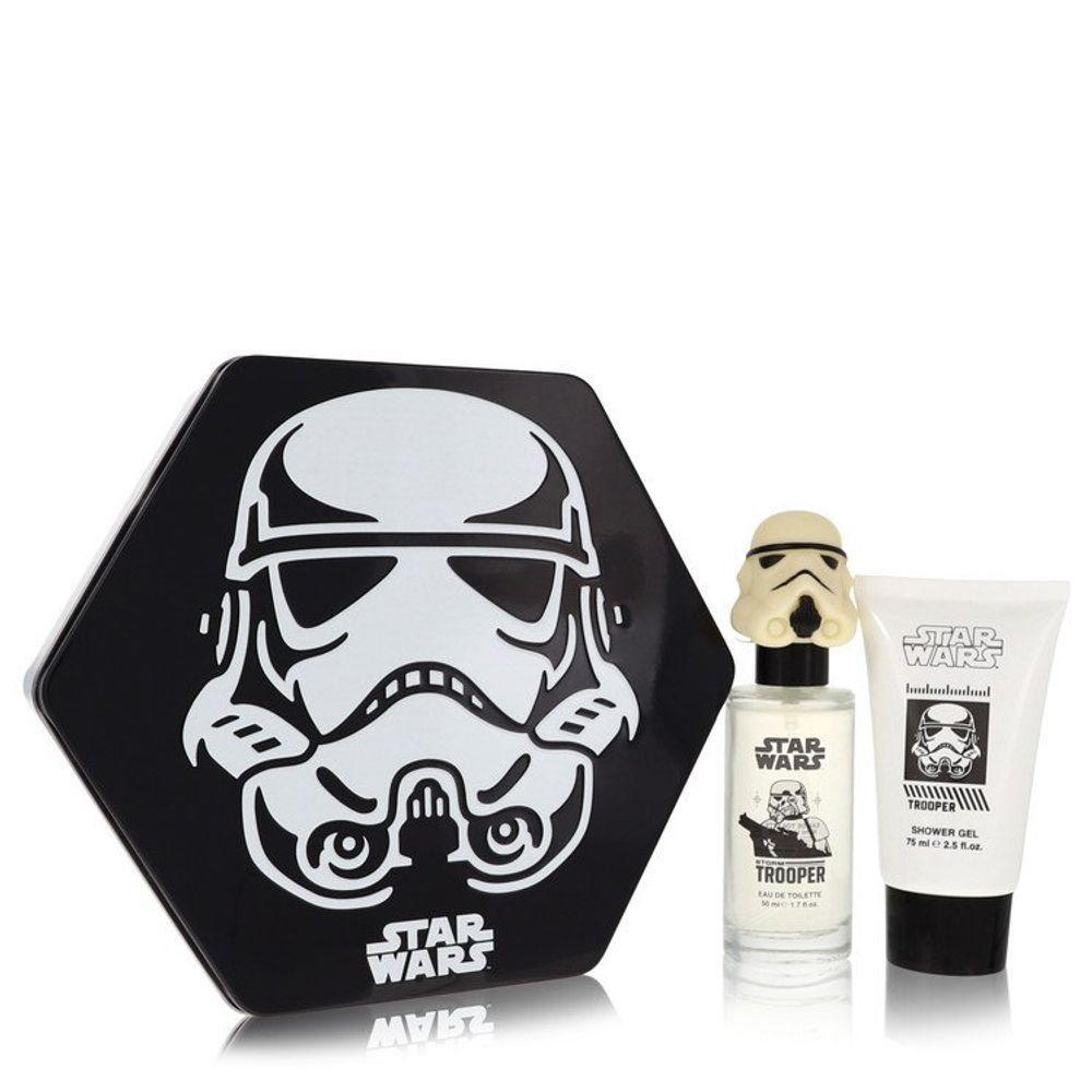 Perf.masculino Disney Star Wars Stormtrooper 3d - Kit Presente 50 Ml Eau De Toilette+75 Ml Gel De Banho - 2