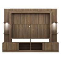 Estante Com Suporte Tv 65" E Leds Berlim Multimóveis V3384 Madeirada Madeirado - 3