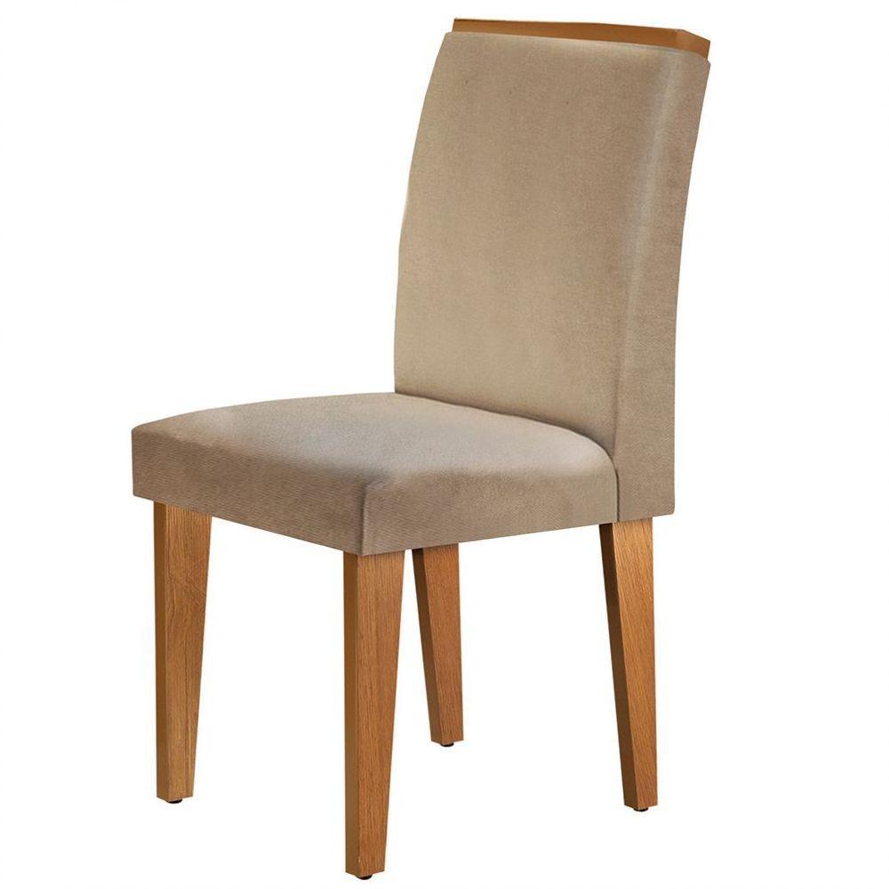 Mesa Tampo Mdf Canto Reto 6 Cadeiras Turim/Grafite/Imbuia - 10