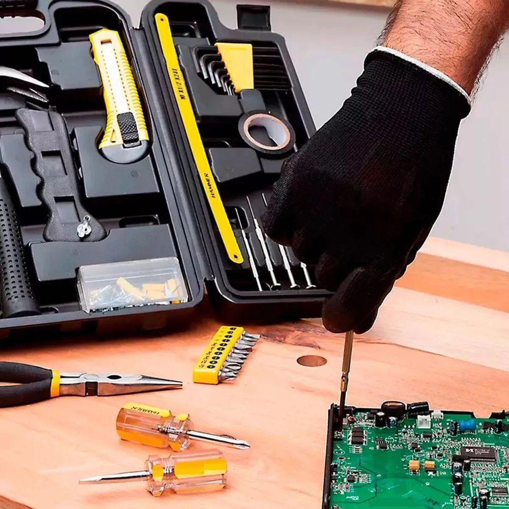 Kit Ferramentas 200 Peças Maleta Completa Chaves Soquetes Reparos Manutenção - 5
