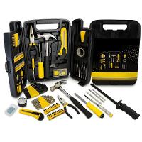 Kit Ferramentas 200 Peças Maleta Completa Chaves Soquetes Reparos Manutenção - 1