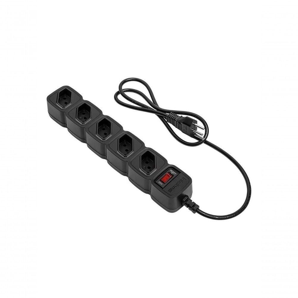 Protetornico 5 Tomadas Intelbras Epe205 4824201 - Preto - 3