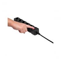 Protetornico 5 Tomadas Intelbras Epe205 4824201 - Preto - 2