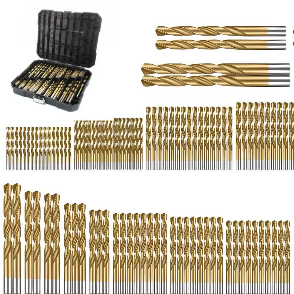 Jogo 99 Brocas Aço Rápido Com Maleta Sn29 1,5 A 10 Mm - 1