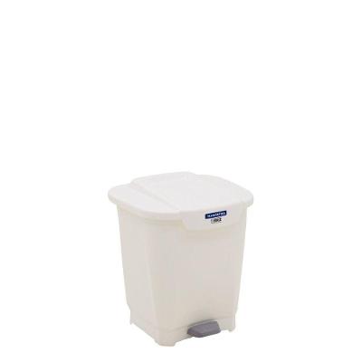 Lixeira Tramontina T-force Em Polipropileno Branco 25 L Tramontina