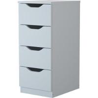 Gaveteiro Com 4 Gavetas Multivisão Branco - 1