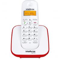 Telefone Sem Fio Intelbras Ts 3110 Branco-vermelho 4123101 - 1
